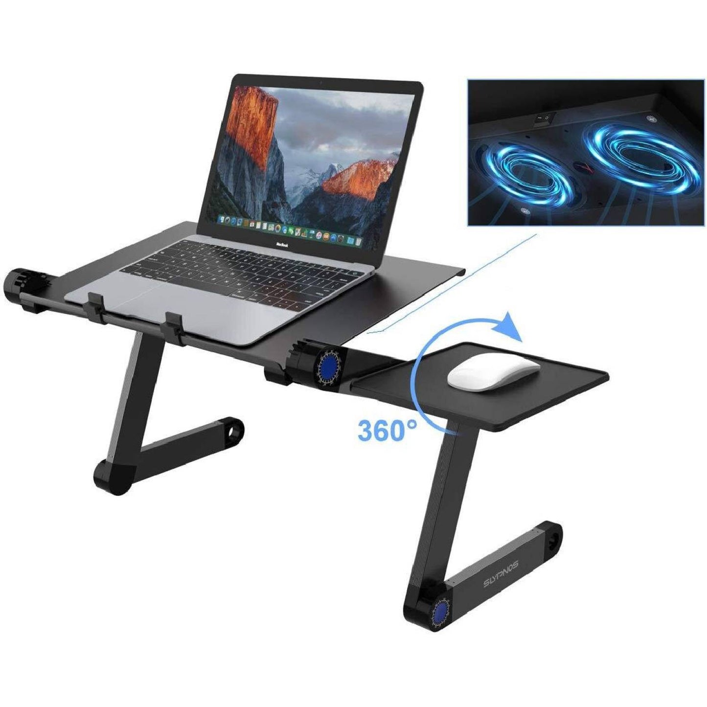 Mesa Portatil Con Ventilador para Notebook