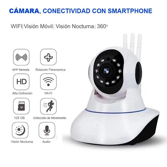 CAMARA DE SEGURIDAD ROBOTICA WIFI