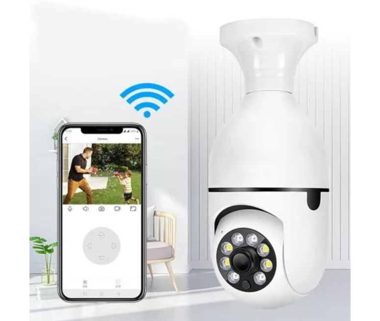 Camara Ampolleta Wifi De Seguridad