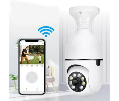 Camara Ampolleta Wifi De Seguridad